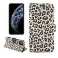 thumbnail image 5 of Wallet Case iPhone 14 Pro Max, PU Leather Surface Covered Luxury Fashin Leopard + TPU Shell [Card Holders Cash Pocket] Flip Kickstand Magnetic Clasp Full Body Protective Case, Yellow, 5 of 5
