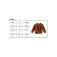 thumbnail image 7 of Bagilaanoe Toddler Baby Girl Boy Halloween Sweatshirt Long Sleeve Pumpkin Print Pullover 6M 12M 18M 24M 3T Kids Fall Loose Tee Tops, 7 of 7