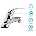 thumbnail image 2 of Grifo de baño RV Dura Faucet DF-PL100-CP monomando, 2 of 8