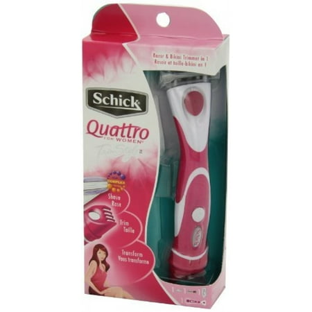 Schick Quattro For Women Trimstyle Razor & Bikini Trimmer (Each)