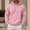 Pink, variant on UDAUDU Mens Fleece Hoodie Long Sleeves Casual Pullover Drawstring Hooded Sweatshirt with Kangaroo Pocket Cozy Basic Hoodies for Men Black S
