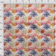 thumbnail image 4 of oneOone Rayon Orange Fabric Tropical Leaf With Texture Sewing Craft Projects Fabric Prints By Yard 56 Inch Wide, 4 of 4