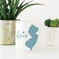 thumbnail image 2 of CTDream 11oz. US State Coffee Mug Gift, Aqua Home Heart, New Jersey, 1-Pack, Unique Hostess Distance Moving Away Christmas Birthday Gifts for Her, 2 of 6