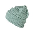 thumbnail image 3 of Winter Knitted Beanies w/ Sequins - Mint, 3 of 3
