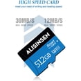 thumbnail image 3 of Micro FYBTO D Card 512GB FYBTO D Card High FYBTO peed Class 10 TF Card 512GB FYBTO D FYBTO with A FYBTO D Card Adapter for Cellphone FYBTO urveillance Camera Tachograph/Bluetooth, 3 of 6