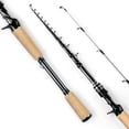 thumbnail image 4 of KastKing Telescopic Travel Fishing Rod – Titanium Solid Tip, Casting , Collapsible Design- Megatron, 4 of 15