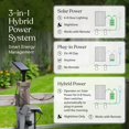 thumbnail image 2 of Luces de cadena Brightech 15 m solar/enchufable LED impermeables, 2 of 8