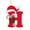 H, variant on Xuniizn 26 Letter Ornaments for Christmas Tree Decorations, Acrylic Letter Personalized Christmas Ornaments, Xmas Alphabet for DIY Crafts, Christmas Decorations for Home & Tree (2025 New A)