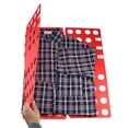 thumbnail image 2 of Monstrate Práctico organizador de carpetas de ropa para el hogar, tablero plegable de camisa rápida de plástico Almacenamiento y organización del hogar Monstrate HA024297-00, 2 of 6
