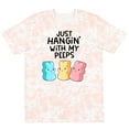 thumbnail image 3 of Inktastic Easter Just Hangin' with My Peeps T-Shirt, 3 of 5