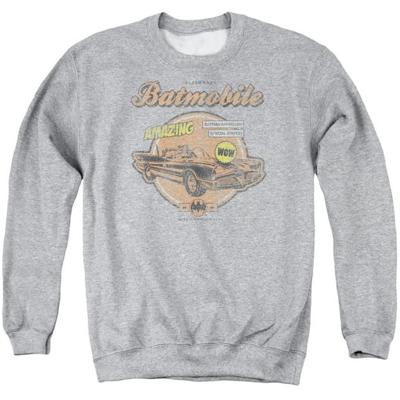 Batman - Amazing Batmobile - Crewneck Sweatshirt - Large