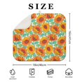 thumbnail image 3 of 2 Pcs Sunflowers Dish Drying Mat - 16 X 18 Inch Floral Absorbent Microfiber Kitchen Counter Mat – Quick-Dry Dish Rack Alternative, Dish Drying Pad for Dishes, Cups, Utensils, Pots & Pans, 3 of 3