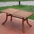 thumbnail image 3 of VIFAH Malibu Outdoor 5-Piece Wood Patio Dining Set, 3 of 7