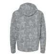 thumbnail image 2 of J. America Triblend Fleece Hooded Sweatshirt, 2 of 4