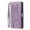 Purple, variant on ELEHOLD Multi-Functional Wallet Case for Samsung Galaxy S23 Ultra, 9 Card Slots Zipper Pocket Wriststrap Stand Function Premium Leather Shockproof Purse Case for Samsung S23 Ultra, Glitter Purple