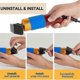 thumbnail image 4 of 4pack Rug Tufting Trimmer Replacement Blades, Fits for All 200W Carpet Trimmer Tufting, 4 of 5