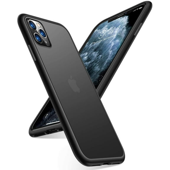 TORRAS iPhone 11 Pro Max Phone Case, Shockproof Guardian Series, Black, 1 Each