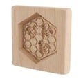 thumbnail image 3 of Cookie Mold Shortbread Mold Wooden Biscuit Cutter Cookie Mold Cutter Gingerbread Biscuit Shortbread Mold(Bee), 3 of 8