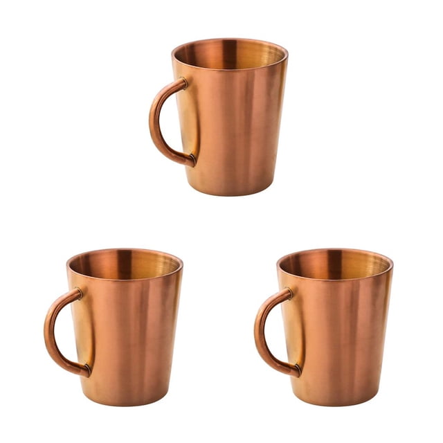 Injueey 1 Uds. Nueva copa de cerveza de Metal de acero inoxidable, copas de vino, vaso de café, tazas de té y leche para el hogar Type3 NO3 Injueey CBP160322