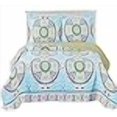 thumbnail image 3 of Nyah Luxury Microfiber King/Calking Size, Over-Sized 3pc Quilt Set, 110-Inch Wide x 96-Inch Long Coverlet, 3 of 4