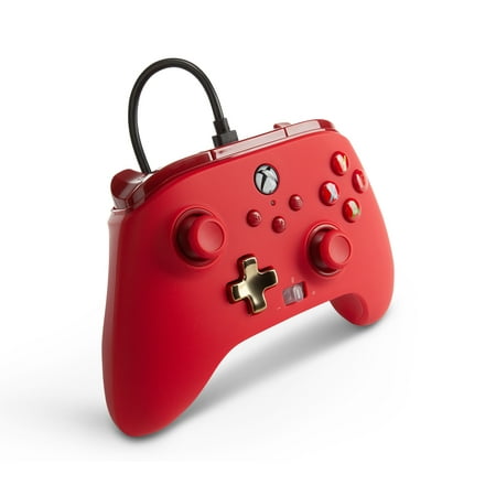 PowerA Enhanced Wired Controller for Xbox Series X|S - Red
