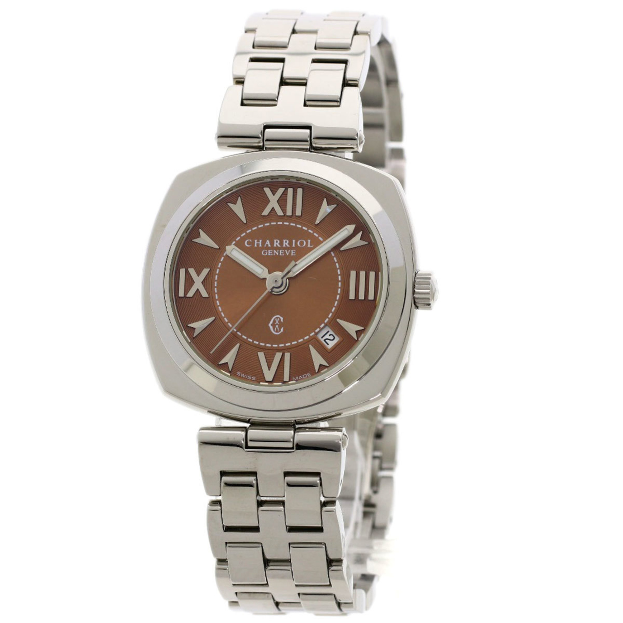 Pre-Owned Philippe Charriol Alexander Watch Stainless Steel 