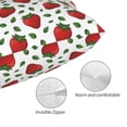 thumbnail image 3 of Kdxio Cotton Pillow Cases 16"x24" Pillowcases,Soft and Breathable Bedroom Pillow Cases-Strawberry, 3 of 8