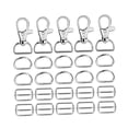 thumbnail image 4 of IFANLANDOR Key Chain 60Pcs Key Fob Holder Zinc Alloy Easy to Find Keys for Daily Use and, 4 of 8