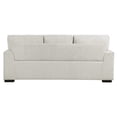 thumbnail image 4 of Benjara Meil 84 Inch Sofa, Beige Chenille, Nailhead Trim, Foam Cushions, Solid Wood, 4 of 5