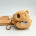 thumbnail image 3 of Creative Capybara Anime Plush Coin Purse Fashion Mini Coin Purse Round Bag, 3 of 20