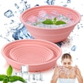thumbnail image 1 of Cuenco grande Palksky para baño de hielo facial, cuenco de baño de hielo plegable, cuenco de silicon, 1 of 7