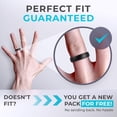 thumbnail image 6 of ThunderFit Silicone Rings for Him and Her, Rubber Engagement Bands Unisex - 1/4/7 Variety Multipack, 6 of 6