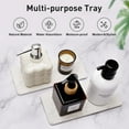 thumbnail image 5 of 2 Pcs Water Absorbing Stone Tray, Diatomite Stone Sink Tray, Instant Dry Sink Coasters for Bathroom, Kitchen, 5 of 6