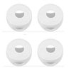 White Safety Doorknob Covers - Child Proof Door Knob Covers - 4 Pack