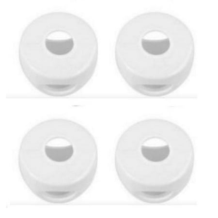 White Safety Doorknob Covers - Child Proof Door Knob Covers - 4 Pack