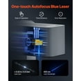 thumbnail image 3 of VEVOR Portable Laser Engraver 600 mm/s 5W High Speed Handheld DIY Engraving Machine, 3 of 9