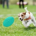 thumbnail image 3 of Dog Flying Disc, 2Pack Dog Flyer Dog Toy, Dog Soft Rubber Interactive Lightweight Flying Disc Dog Toy for Small Large Dogs - Floats in Water & Safe on Teeth,, 3 of 6