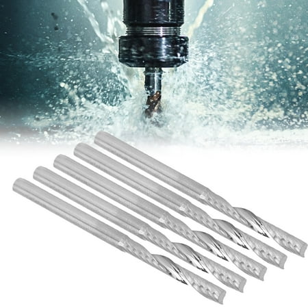 

EBTOOLS Drill Bit Set Tool Set Tungsten Steel Router Bit Spiral Milling Cutter Parts For Wood Carving 3.175 X 22mm DIY Tool Set