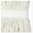 thumbnail image 4 of Boardwalk Cut-End Wet Mop Head Rayon No. 20 White 12/Carton 2020RCT, 4 of 10