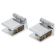 thumbnail image 1 of 2 bisagras para puerta de vitrina de cristal, bisagra para armario expositor, bisagra para puerta de vinoteca, 1 of 8