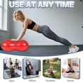 thumbnail image 7 of BESTSKY Exercise Ball,35.4"*17.7"*17.7" Balance Ball,Thickened Explosion-Proof Pilates Ball,Red, 7 of 7
