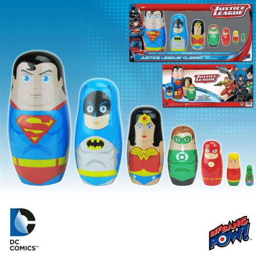 justice league nesting dolls