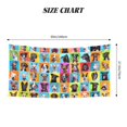 thumbnail image 2 of Picia Cute Dogs Collage Print Silver Fox Velvet Beach Towel,Quick-Dry Beach Towel,Lightweight Travel Towel,Portable Beach Towels, 2 of 6