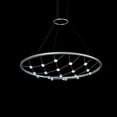 thumbnail image 4 of Sonneman 1897.16C Constellation Galaxy Matrix 38" Wide Led Suspension Multi Light Pendant, 4 of 5