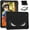 Black+Black, variant on REQO Compatible with Samsung Galaxy Tab A9 Plus 11 inch 2023 Case: with Shockproof Rugged Hybrid Protective with Kickstand