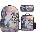 thumbnail image 1 of GENSHIN IMPACT Backpack Learning Milky Way Bookbag with Galactic Lunch System, 1 of 5