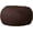 Brown, variant on Oversized Solid Gray Bean Bag Chair for Kids and Adults
