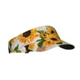 thumbnail image 2 of Kll Sport Sun Visor Hats Ball Caps Empty Top Baseball Sun Cap For Men Women-Sunflower, 2 of 8