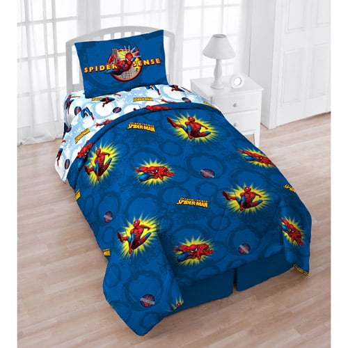 Marvel Comics SpiderMan Pow Twin Comforter Bedding Set