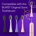 thumbnail image 3 of Cabezales de repuesto para cepillos de dientes Burst Sonic Rose Gold, paquete de 3, 3 of 8
